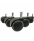 hjh OFFICE Stuhlrolle ROLO EASY 619031 Hartboden 11x50mm 5St.