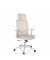 B&uuml;rodrehstuhl MIKEO W, beige / wei&szlig;, mit Armlehnen, bis 120kg, mit Kopfst&uuml;tze