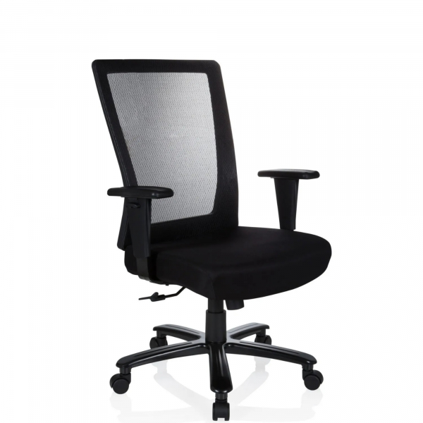 4251084664398 - Bürodrehstuhl EXTENDER XXL schwarz mit Armlehnen bis 150kg 4251084664398 HJH Office GmbH