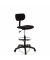 Sitzhocker 671004 TOP WORK 05, schwarz, mit Rollen, höhenverstellbar, bis 100kg
