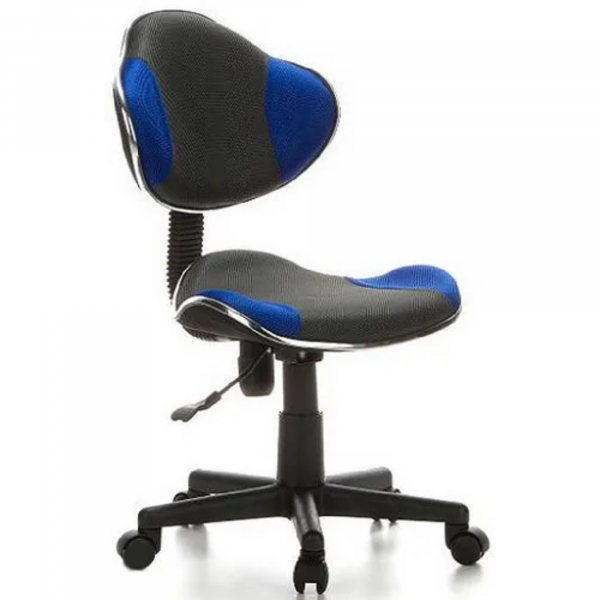 4260182531167 - Kinderdrehstuhl KIDDY GTI-2 Grau Blau höhenverstellbarer ergonomischer Kinderstuhl