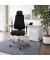 B&uuml;rodrehstuhl PRO-TEC 400, schwarz / silber, mit Armlehnen, bis 150kg, mit Kopfst&uuml;tze