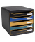 Schubladenbox NeoDeco 309505D 5Schübe 347x278x271 sort