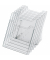 Prospekthalter 34,5 x 23,8 x 25,9 cm (B x H x T) DIN A4 glasklar 5 Fächer