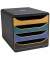 Schubladenbox NeoDeco 310505D 4Schübe 347x278x267 sort