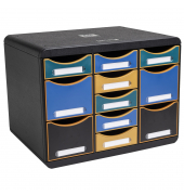Schubladenbox NeoDeco 313505D 11Schübe sort