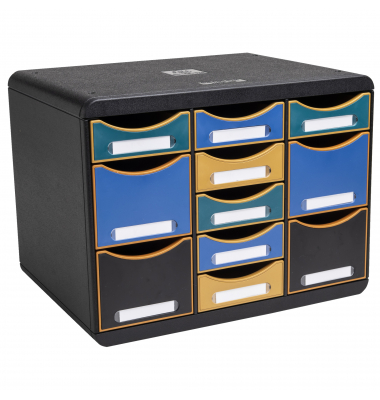 Schubladenbox NeoDeco 313505D 11Schübe sort