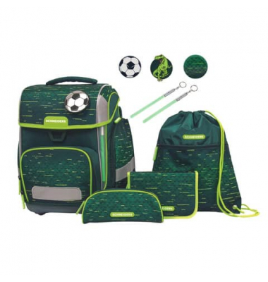 Schultaschenset Soccer Star Green