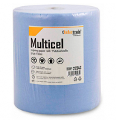 Putztuchrolle Multicel 3-lagig blau, 1.000 Blätter