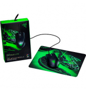 Abyssus Lite + Goliathus Mobile Mousepad Maus kabelgebunden schwarz