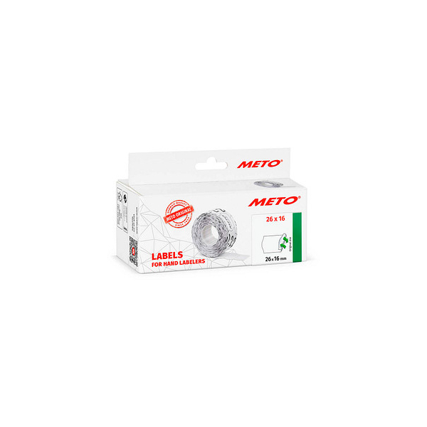 4058096475918 - Preisetiketten weiß ablösbar 260 x 160 mm 6 Rollen 4058096475918 METO 6 Rolle 4058096475918 - Preisetiketten weiß ablösbar 260 x 160 mm 6 Rollen 4058096475918 METO 6 Rolle