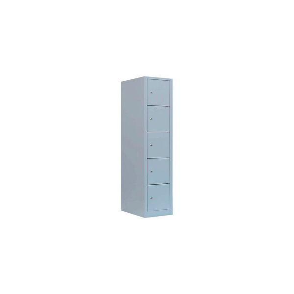 4061815501935 - Schließfachschrank lichtgrau 523910 5 Schließfächer 415 x 500 x 1900 cm 4061815501935 LÜLLMANN 4061815501935 - Schließfachschrank lichtgrau 523910 5 Schließfächer 415 x 500 x 1900 cm 4061815501935 LÜLLMANN