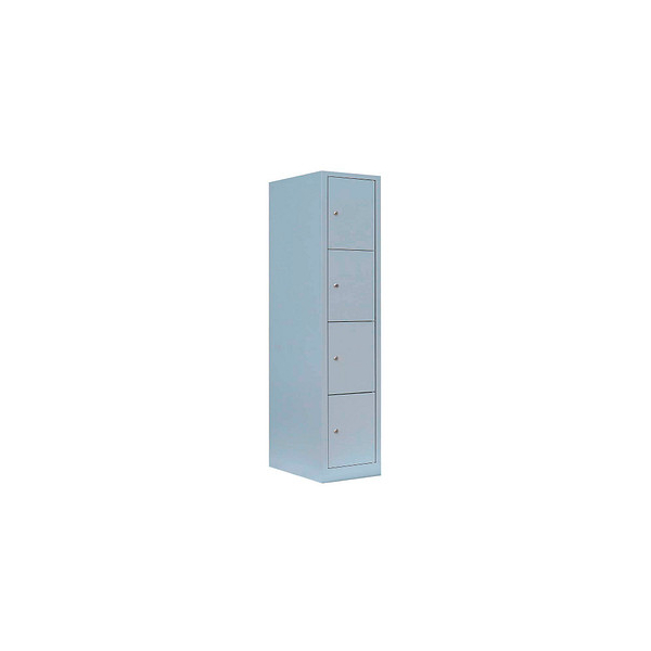 4061815519237 - Schließfachschrank lichtgrau 523410 4 Schließfächer 415 x 500 x 1800 cm 4061815519237 LÜLLMANN 4061815519237 - Schließfachschrank lichtgrau 523410 4 Schließfächer 415 x 500 x 1800 cm 4061815519237 LÜLLMANN