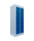 Schließfachschrank enzianblau, lichtgrau 526251, 10 Schließfächer 74,0 x 50,0 x 180,0 cm