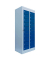 Schließfachschrank enzianblau, lichtgrau 526301, 20 Schließfächer 74,0 x 50,0 x 180,0 cm