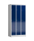 Schließfachschrank ClassiX enzianblau, lichtgrau X-520331, 9 Schließfächer 87,0 x 50,0 x 180,0 cm