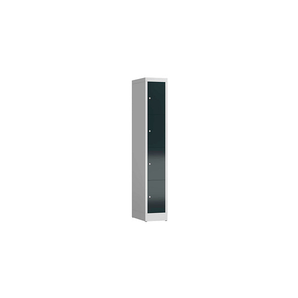 4061815856981 - Schließfachschrank ClassiX anthrazit lichtgrau X-520418 4 Schließfächer 310 x 500 x 1800 cm 4061815856981 LÜLLMANN 4061815856981 - Schließfachschrank ClassiX anthrazit lichtgrau X-520418 4 Schließfächer 310 x 500 x 1800 cm 4061815856981 LÜLLMANN
