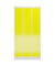 Schließfachschrank ClassiX lichtgrau, zinkgelb X-520436, 12 Schließfächer 87,0 x 50,0 x 180,0 cm