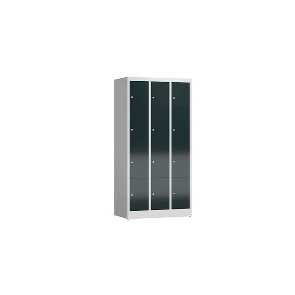 4061815857148 - Schließfachschrank ClassiX anthrazit lichtgrau X-520438 12 Schließfächer 870 x 500 x 1800 cm 4061815857148 LÜLLMANN 4061815857148 - Schließfachschrank ClassiX anthrazit lichtgrau X-520438 12 Schließfächer 870 x 500 x 1800 cm 4061815857148 LÜLLMANN