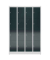 Schließfachschrank ClassiX anthrazit, lichtgrau X-520448, 16 Schließfächer 118,5 x 50,0 x 180,0 cm