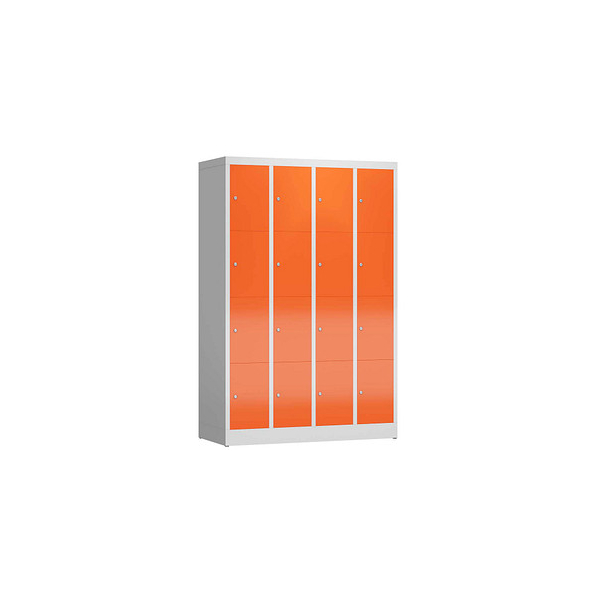4061815857186 - Schließfachschrank ClassiX feuerrot lichtgrau X-520444 16 Schließfächer 1185 x 500 x 1800 cm 4061815857186 LÜLLMANN 4061815857186 - Schließfachschrank ClassiX feuerrot lichtgrau X-520444 16 Schließfächer 1185 x 500 x 1800 cm 4061815857186 LÜLLMANN