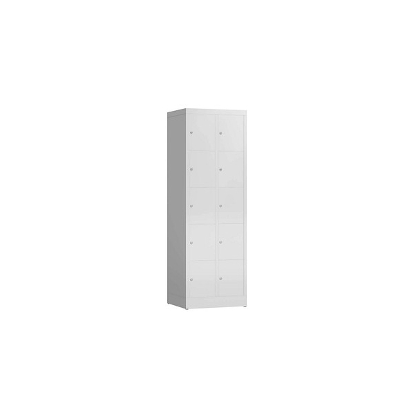 4061815857278 - Schließfachschrank ClassiX lichtgrau X-520520 10 Schließfächer 590 x 500 x 1800 cm 4061815857278 LÜLLMANN 4061815857278 - Schließfachschrank ClassiX lichtgrau X-520520 10 Schließfächer 590 x 500 x 1800 cm 4061815857278 LÜLLMANN