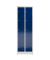 Schließfachschrank ClassiX enzianblau, lichtgrau X-520521, 10 Schließfächer 59,0 x 50,0 x 180,0 cm