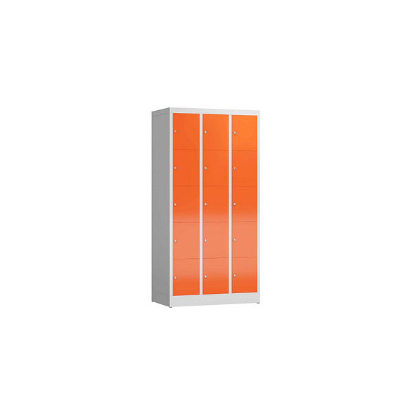 4061815857377 - Schließfachschrank ClassiX feuerrot lichtgrau X-520534 15 Schließfächer 870 x 500 x 1800 cm 4061815857377 LÜLLMANN 4061815857377 - Schließfachschrank ClassiX feuerrot lichtgrau X-520534 15 Schließfächer 870 x 500 x 1800 cm 4061815857377 LÜLLMANN