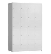 Schließfachschrank ClassiX lichtgrau X-520540, 20 Schließfächer 118,5 x 50,0 x 180,0 cm