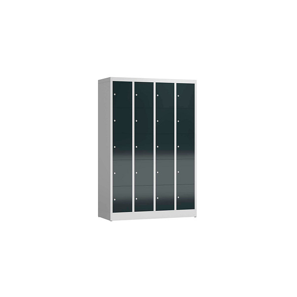 4061815857490 - Schließfachschrank ClassiX anthrazit lichtgrau X-520548 20 Schließfächer 1185 x 500 x 1800 cm 4061815857490 LÜLLMANN 4061815857490 - Schließfachschrank ClassiX anthrazit lichtgrau X-520548 20 Schließfächer 1185 x 500 x 1800 cm 4061815857490 LÜLLMANN