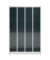Schließfachschrank ClassiX anthrazit, lichtgrau X-520548, 20 Schließfächer 118,5 x 50,0 x 180,0 cm