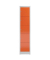 Schließfachschrank ClassiX feuerrot, lichtgrau X-523514, 5 Schließfächer 41,5 x 50,0 x 180,0 cm