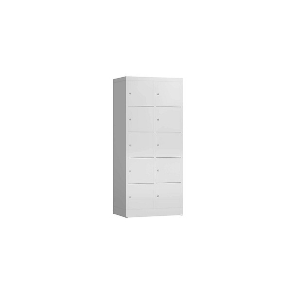 4061815858183 - Schließfachschrank ClassiX lichtgrau X-523520 10 Schließfächer 800 x 500 x 1800 cm 4061815858183 LÜLLMANN 4061815858183 - Schließfachschrank ClassiX lichtgrau X-523520 10 Schließfächer 800 x 500 x 1800 cm 4061815858183 LÜLLMANN