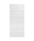 Schließfachschrank ClassiX signalweiß X-523527, 10 Schließfächer 80,0 x 50,0 x 180,0 cm