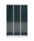 Schließfachschrank ClassiX anthrazit, lichtgrau X-523538, 15 Schließfächer 118,5 x 50,0 x 180,0 cm