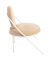 2 PAPERFLOW Sessel SATURNE elfenbein weiß Stoff
