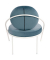 2 PAPERFLOW Sessel SATURNE blau weiß Stoff