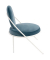 2 PAPERFLOW Sessel SATURNE blau weiß Stoff