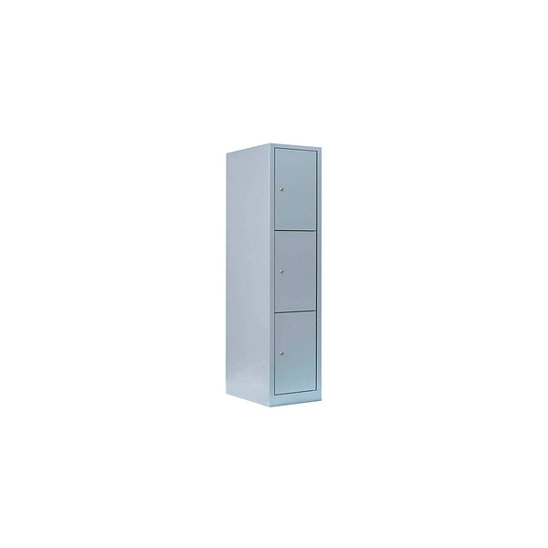 4061815518957 - Schließfachschrank lichtgrau 523310 3 Schließfächer 415 x 500 x 1800 cm 4061815518957 LÜLLMANN 4061815518957 - Schließfachschrank lichtgrau 523310 3 Schließfächer 415 x 500 x 1800 cm 4061815518957 LÜLLMANN