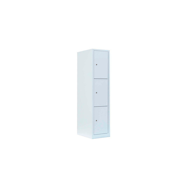 4061815519022 - Schließfachschrank signalweiß 523317 3 Schließfächer 415 x 500 x 1800 cm 4061815519022 LÜLLMANN 4061815519022 - Schließfachschrank signalweiß 523317 3 Schließfächer 415 x 500 x 1800 cm 4061815519022 LÜLLMANN