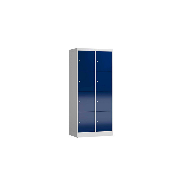 4061815857988 - Schließfachschrank ClassiX enzianblau lichtgrau X-523421 8 Schließfächer 800 x 500 x 1800 cm 4061815857988 LÜLLMANN 4061815857988 - Schließfachschrank ClassiX enzianblau lichtgrau X-523421 8 Schließfächer 800 x 500 x 1800 cm 4061815857988 LÜLLMANN