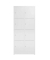 Schließfachschrank ClassiX signalweiß X-523427, 8 Schließfächer 80,0 x 50,0 x 180,0 cm