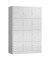Schließfachschrank ClassiX lichtgrau X-523430, 12 Schließfächer 118,5 x 50,0 x 180,0 cm