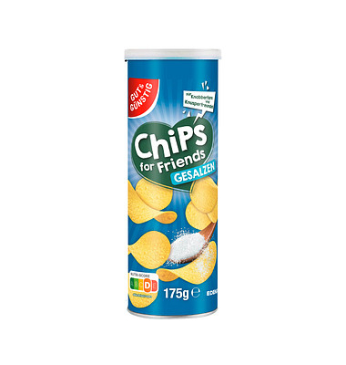Salz Chips 175,0 g