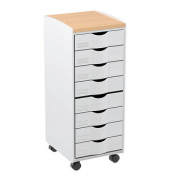 AKTION: PAPERFLOW Bürowagen grau 28,8 x 35,0 x 74,5 cm