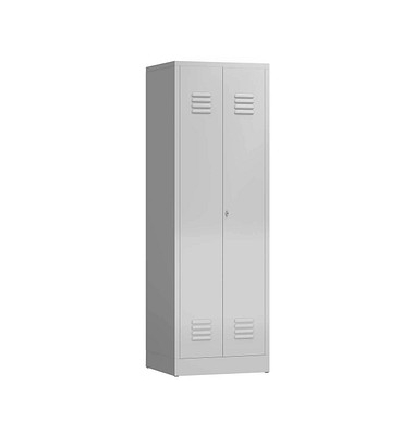 Spind ClassiX lichtgrau X-510720, 1 Schließfach 59,0 x 50,0 x 180,0 cm
