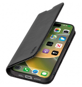 Wallet Lite Handyhülle für Apple iPhone 14 Plus, iPhone 15 Plus schwarz