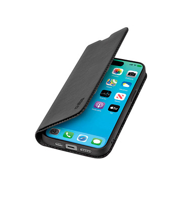 Wallet Lite Handyhülle für Apple iPhone 15 Pro schwarz