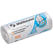 Müllbeutel 49901 UNIVERSAL PLUS, transparent, 20 Liter, extrastark