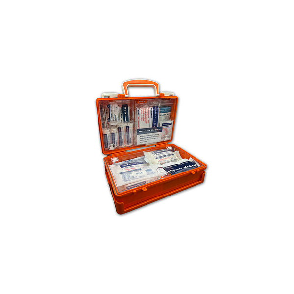 4005058671574 - Holthaus Medical Erste-Hilfe-Koffer QUICK orange Hochwertiger Verbandkoffer aus schlagfestem ABS-Kunststoff 1 Koffer mit Inhalt angelehnt an DIN 13157 4005058671574 - Holthaus Medical Erste-Hilfe-Koffer QUICK orange Hochwertiger Verbandkoffer aus schlagfestem ABS-Kunststoff 1 Koffer mit Inhalt angelehnt an DIN 13157